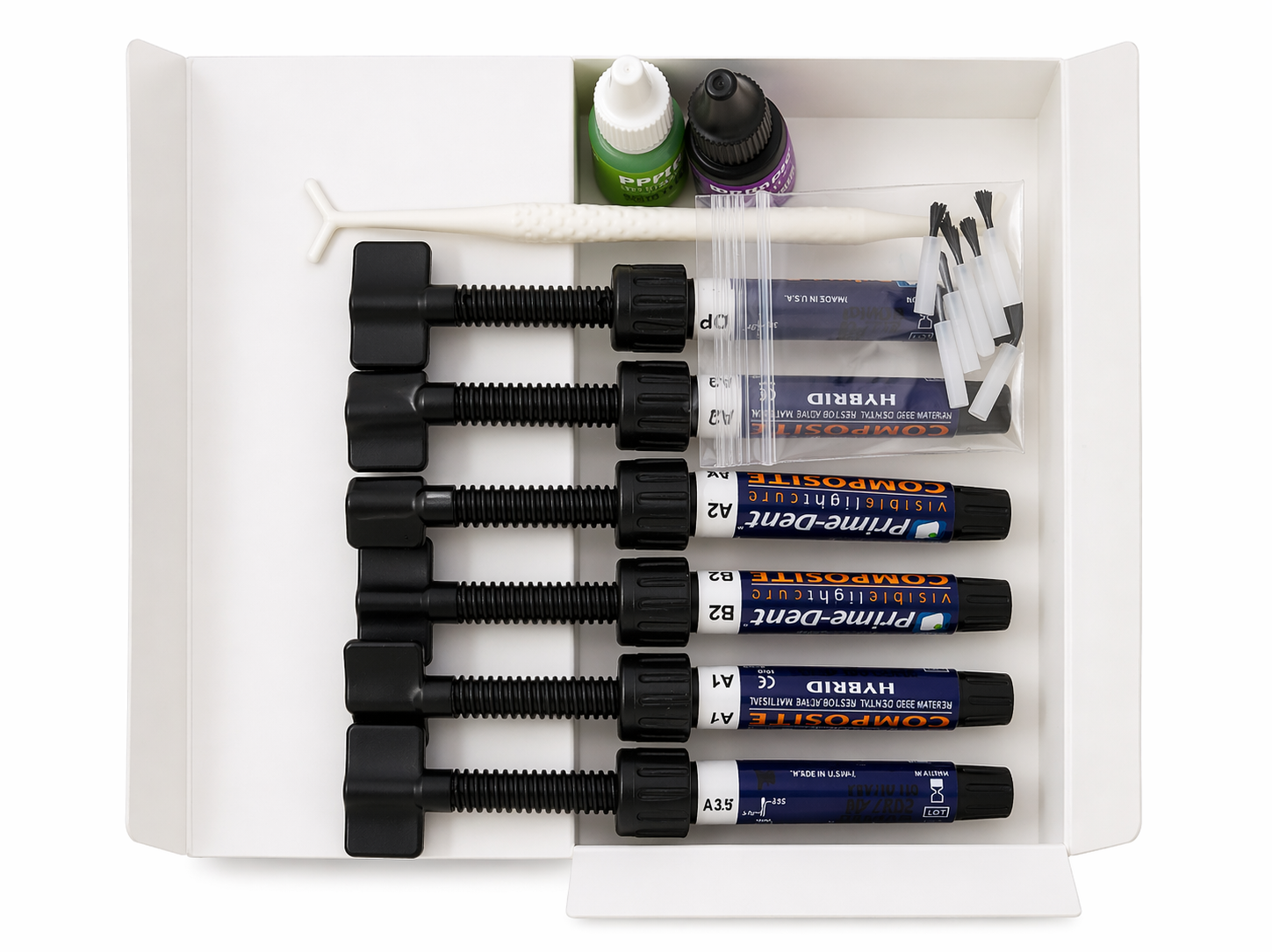 Caja de resina primedent 