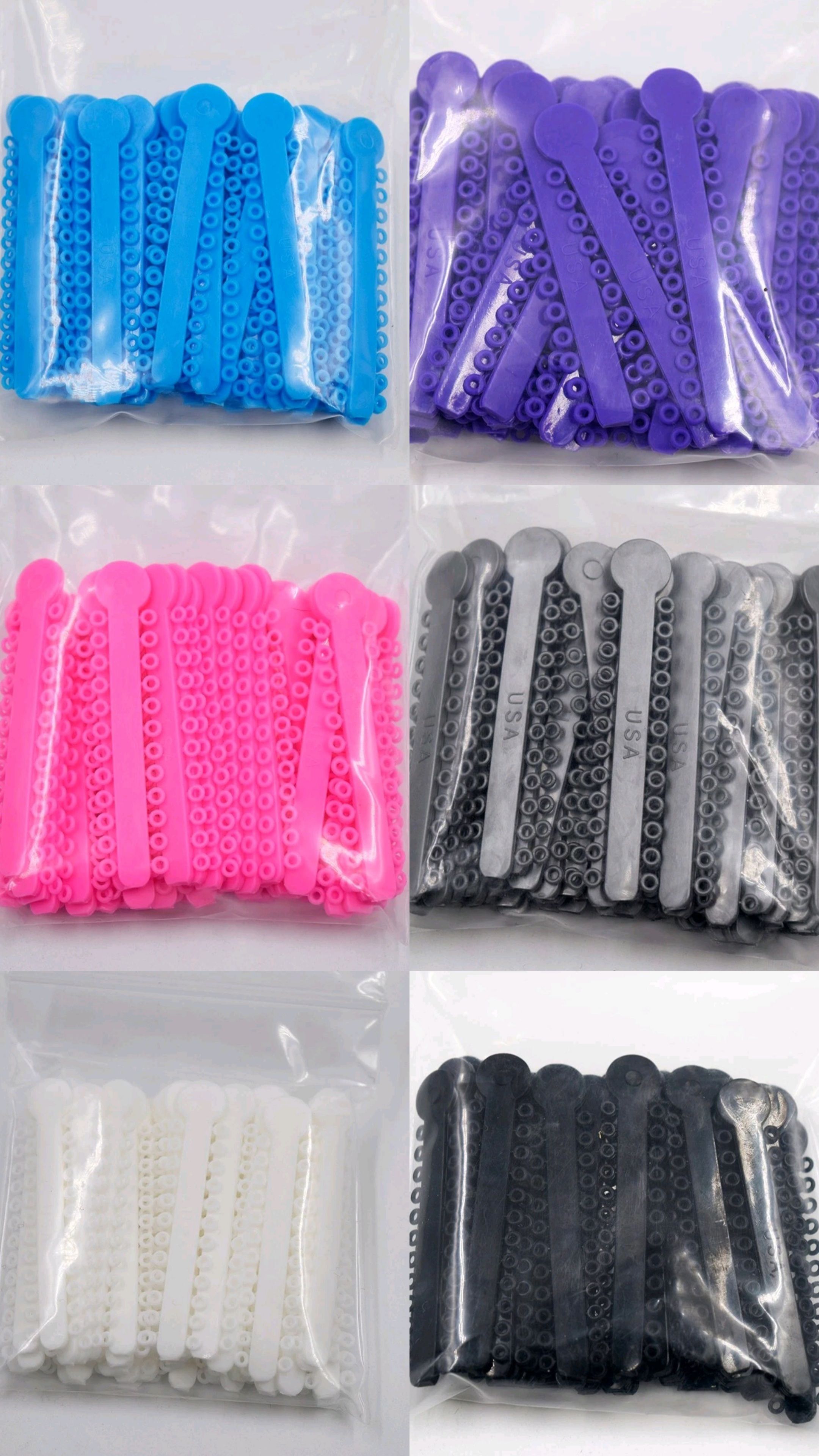 Paquete de Elastómeros (ligas para brackets)