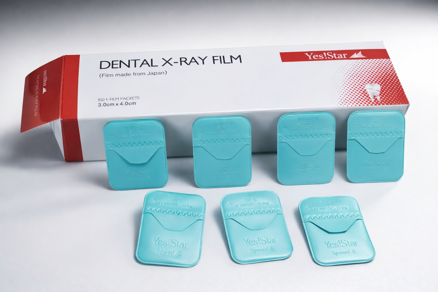 Caja de placas dentales para Rx