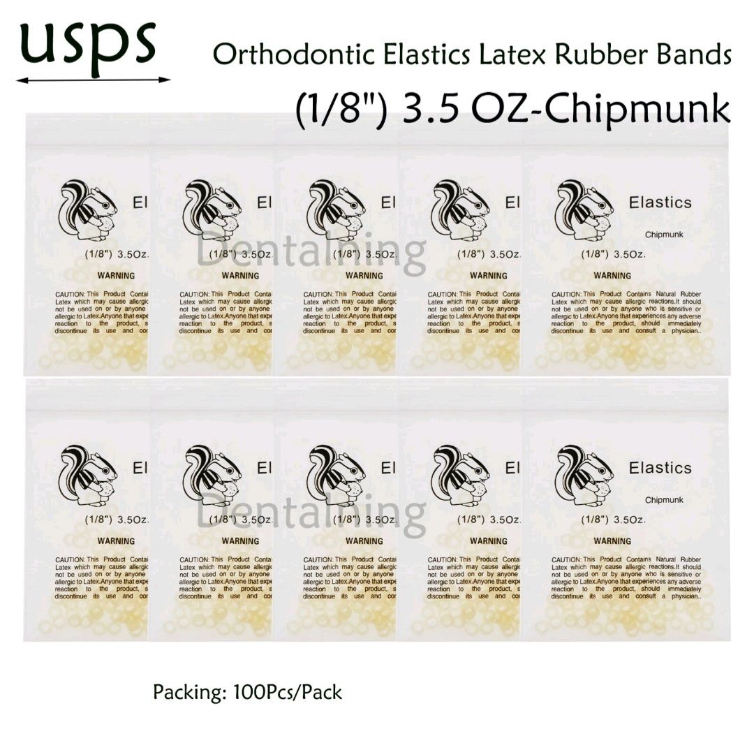 Ligas intermaxilares 1/8